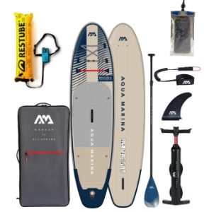 Magma - Advanced All Around (Earth Wave) - iSUP 11'2", Restube Active & Aquapac Compact Plus Grey Phone Case - Exclusive Bundle Price!