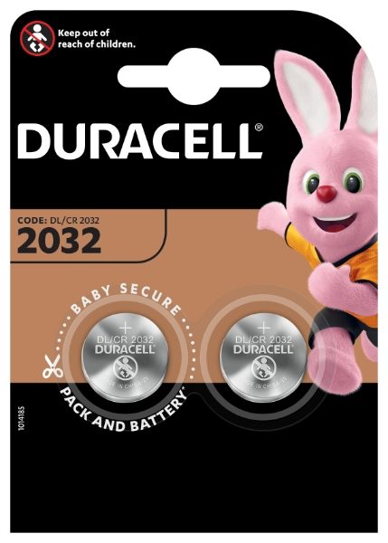 Duracell Coin Lithium 3v DL2032 Twin Pack (Pack of 10 only)