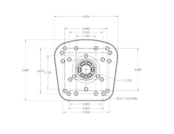 Scotty Universal Sounder Mount (Up to 5" screen)