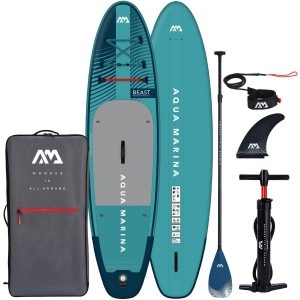 Aqua Marina Beast (Aqua Splash) - iSUP- W/ Hybrid Paddle