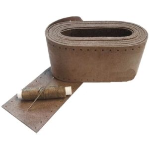 Leather Cover Kit , Tan Up to 70"/178cm Diameter - Large 25mm Tube