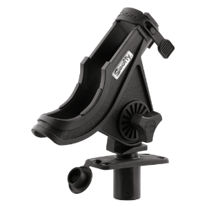 Scotty 281 Baitcaster/Spinning Rod Holder, Black w/244