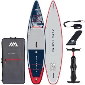 Aqua Marina Hyper 11' 6\" (Navy)- iSUP- W/ Coil Leash