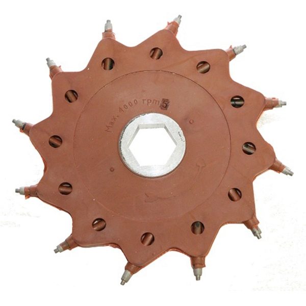 Tercoo Spare Disc 5 degree Offset on Hexagon Shaft