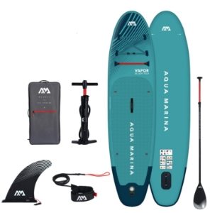 Vapor (Aqua Splash) - All-around iSUP, 3.15m/15cm, with aluminum SPORTS III paddle and safety leash