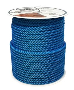 Light Blue Polyester Rope