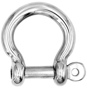 Steel Bow Shackle with Captive Pin - 5's Only (Except 12mm)