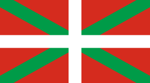 Basque Courtesy Flag 30 x 45cm