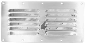 Rectangular Vent Plate Type C - Mirror Polish