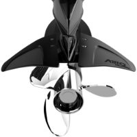 StingRay AIRO Hydrofoil, 2-Piece, Drill Installation, Black