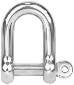 D Shackle with Captive Pin - 5's Only (Except 12mm)