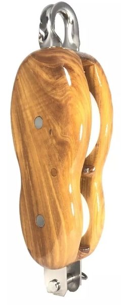 Ash Fiddle Yacht Block with Becket 10-12mm