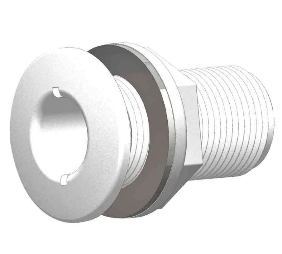 Domed Skin Fittings - White - Meridian Zero Distribution Ltd