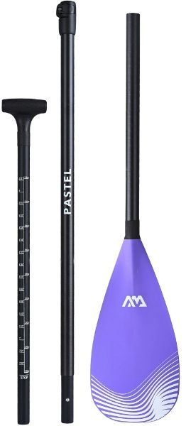 Aqua Marina PASTEL (Purple)- Adjustable Fiberglass/Carbon iSUP Paddle