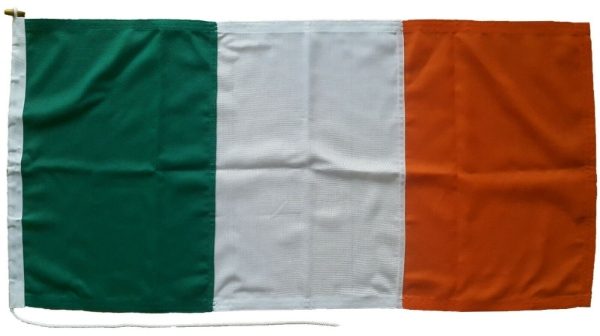 Sewn Ireland Flag 1 + 1/2 Yard (68.5 x 137cm)