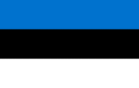 Estonia Courtesy Flag 30 x 45cm