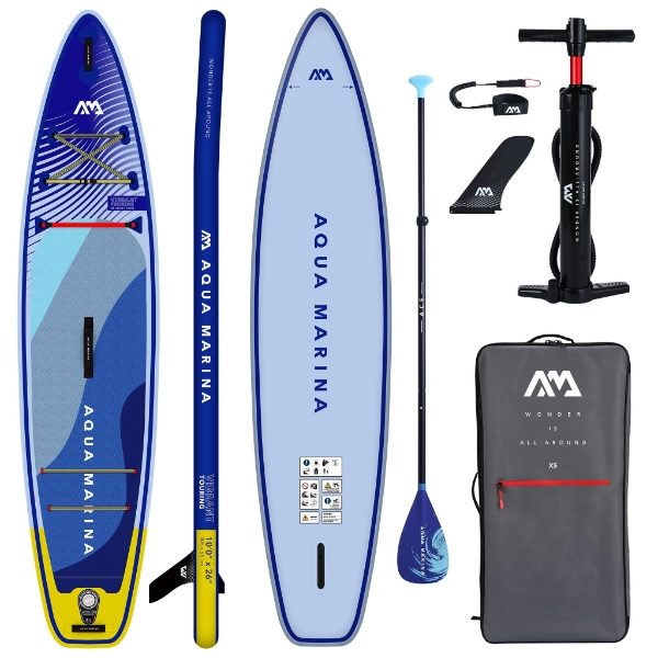 Vibrant Touring 10'0\" - Youth Touring iSUP, 3.05m/12cm, with paddle and coil leash