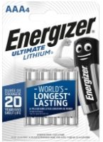 Energiser AAA Lithium 1.5v 4 Pack