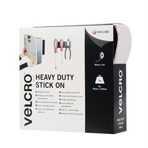 Heavy Duty Velcro 5m - 60244 - Dispenser - White